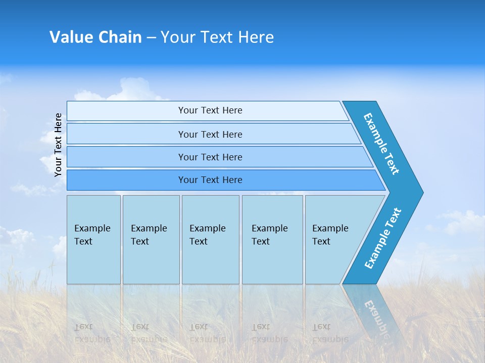 Roasted Closeup Lunch PowerPoint Template