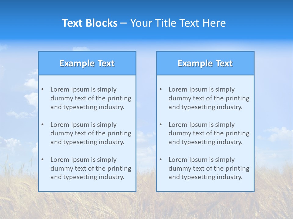 Roasted Closeup Lunch PowerPoint Template