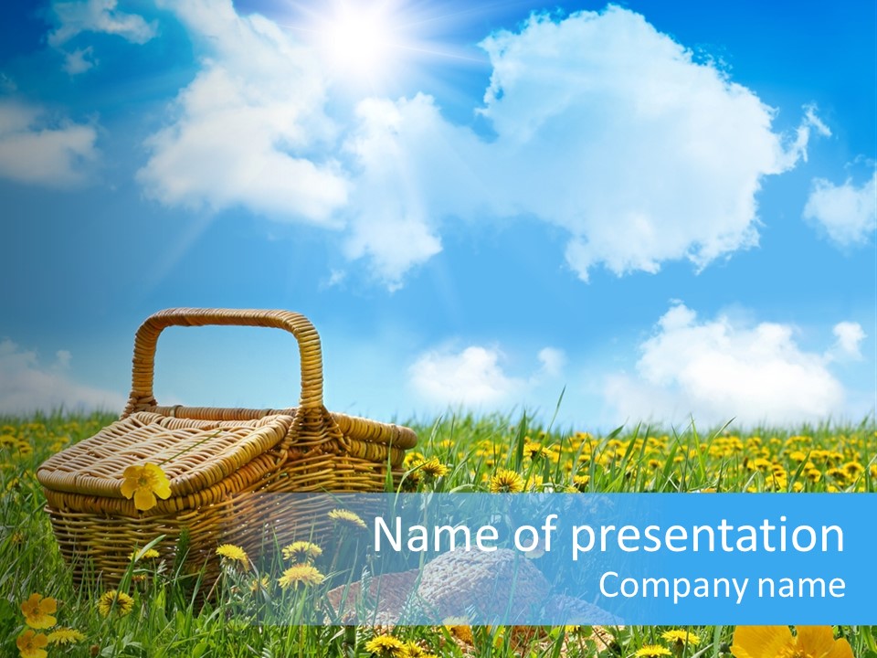 Heavens Green Colorful PowerPoint Template