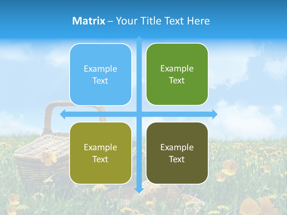 Heavens Green Colorful PowerPoint Template