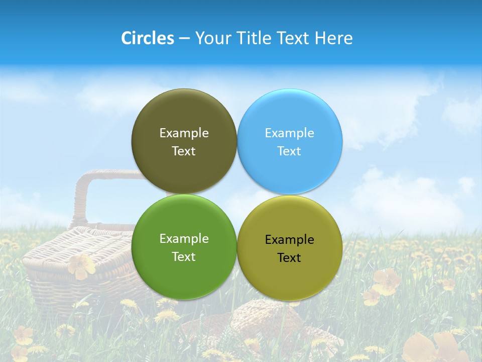 Heavens Green Colorful PowerPoint Template