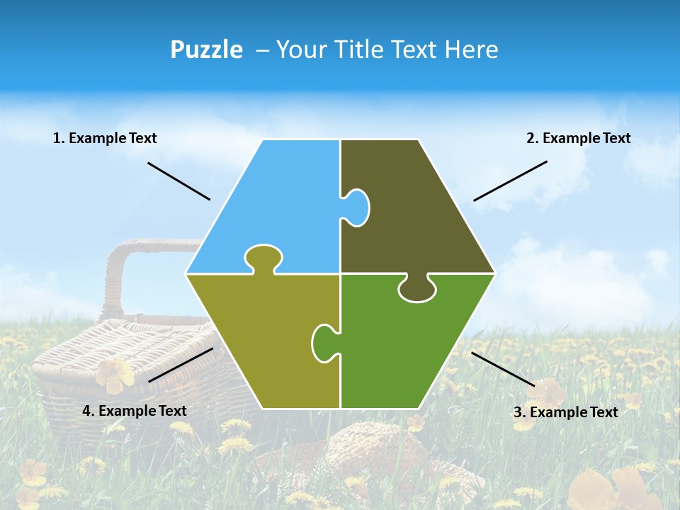 Heavens Green Colorful PowerPoint Template