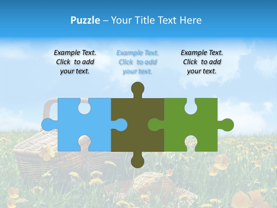 Heavens Green Colorful PowerPoint Template