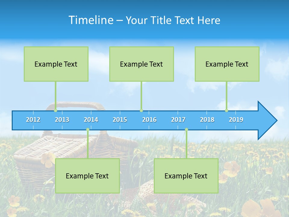 Heavens Green Colorful PowerPoint Template