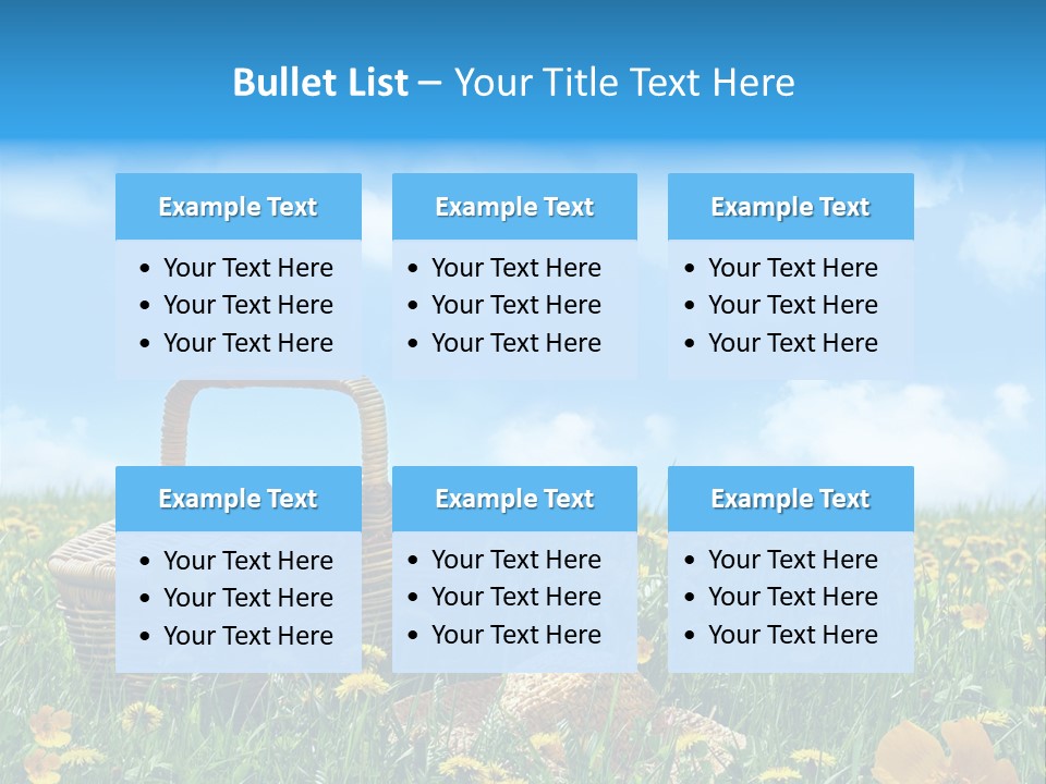 Heavens Green Colorful PowerPoint Template