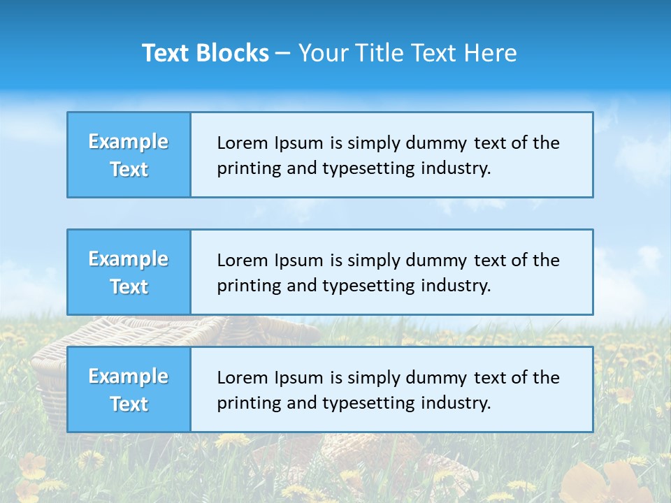 Heavens Green Colorful PowerPoint Template