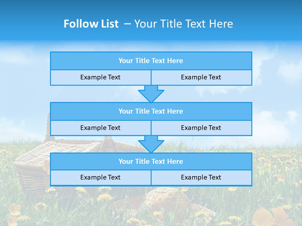 Heavens Green Colorful PowerPoint Template