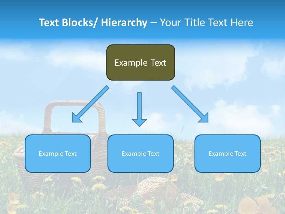Heavens Green Colorful PowerPoint Template