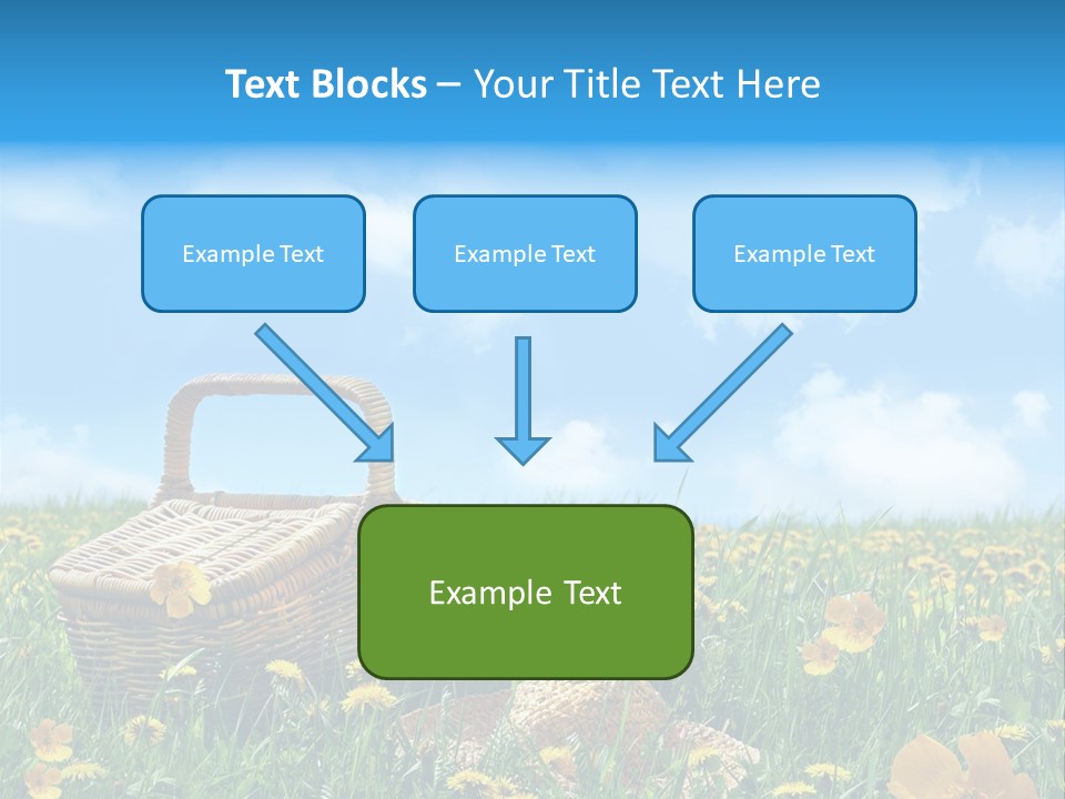 Heavens Green Colorful PowerPoint Template