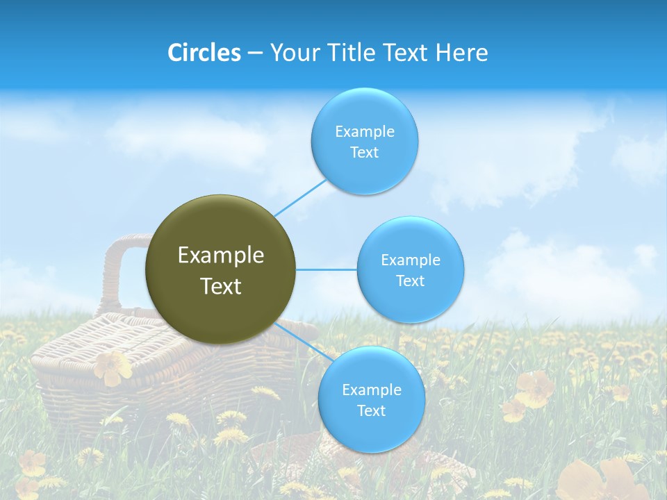 Heavens Green Colorful PowerPoint Template