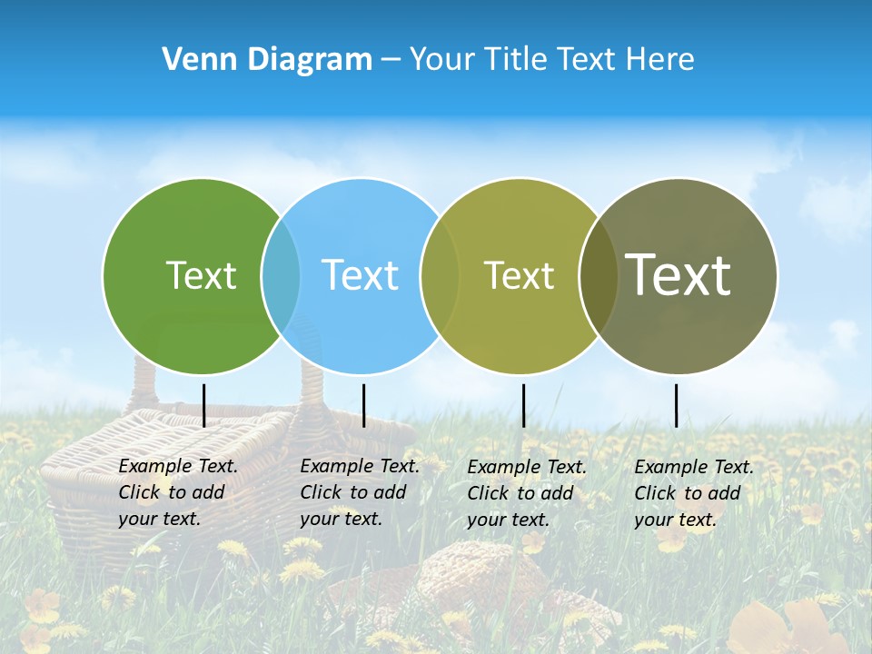 Heavens Green Colorful PowerPoint Template