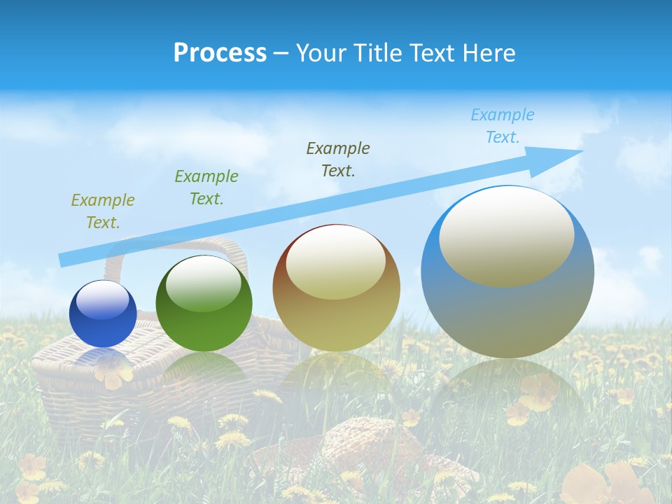 Heavens Green Colorful PowerPoint Template