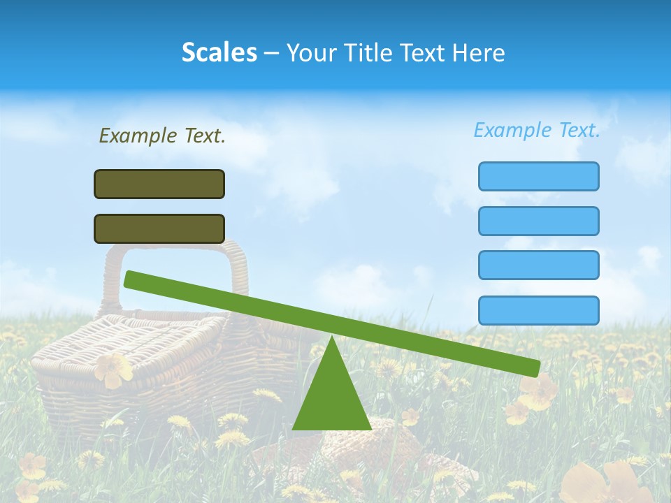 Heavens Green Colorful PowerPoint Template