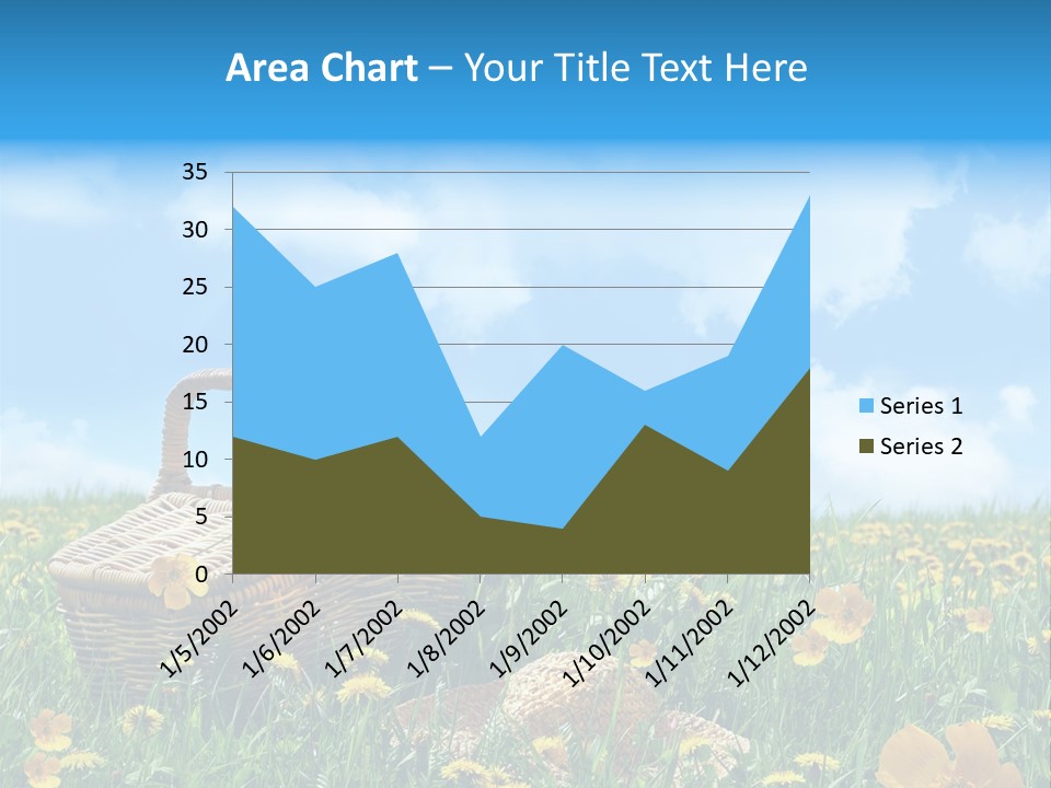 Heavens Green Colorful PowerPoint Template