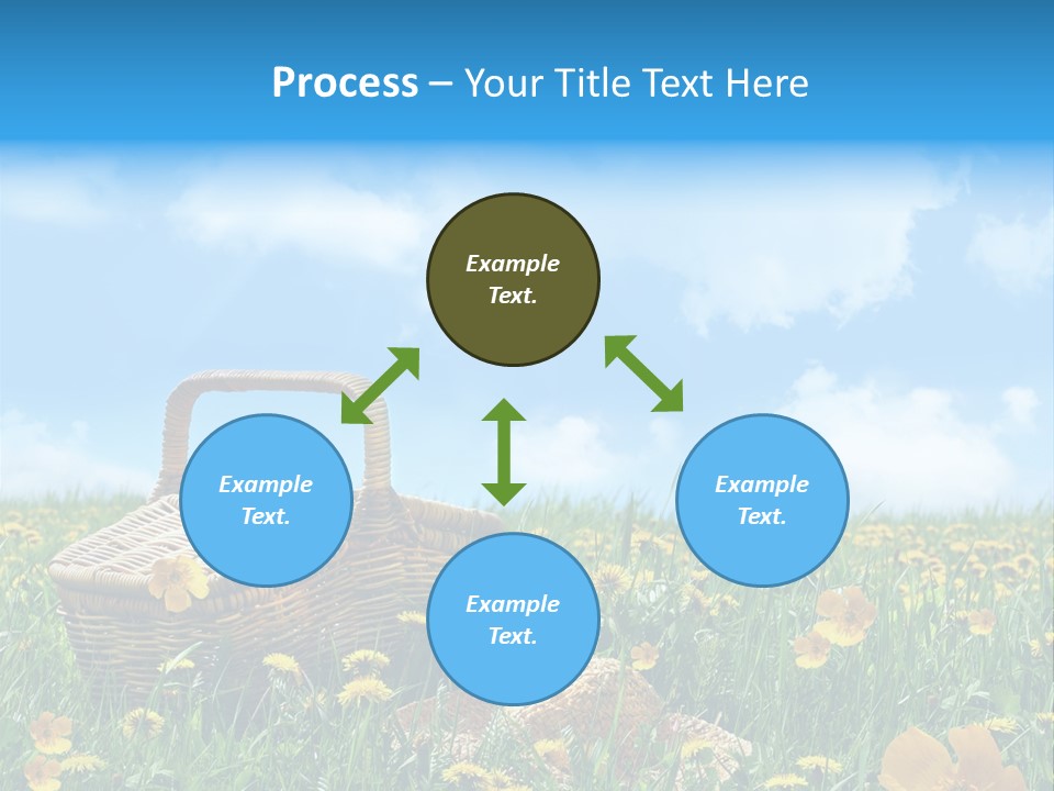 Heavens Green Colorful PowerPoint Template