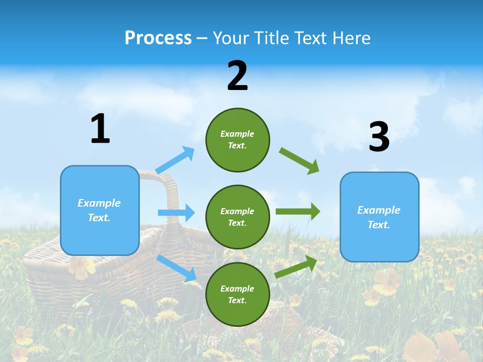 Heavens Green Colorful PowerPoint Template