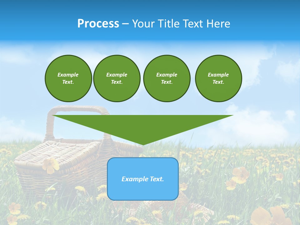 Heavens Green Colorful PowerPoint Template