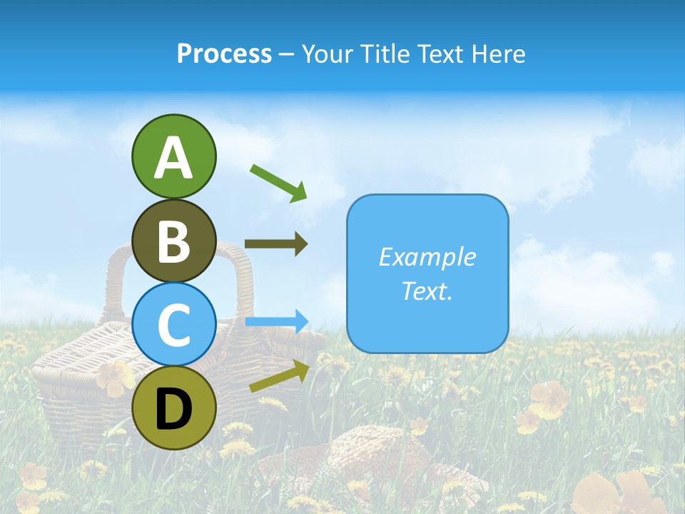 Heavens Green Colorful PowerPoint Template