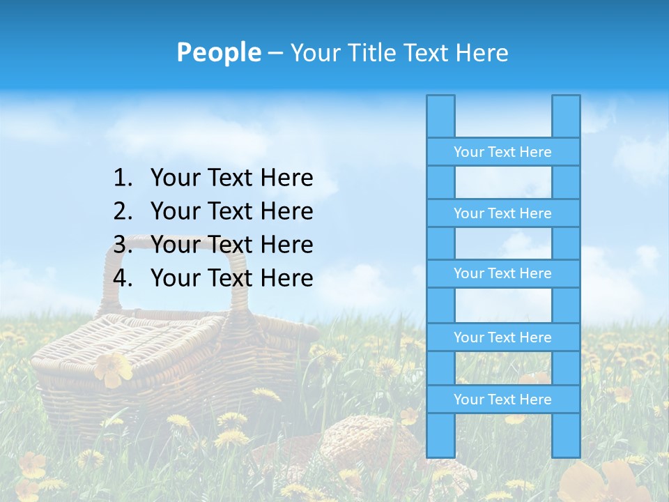 Heavens Green Colorful PowerPoint Template