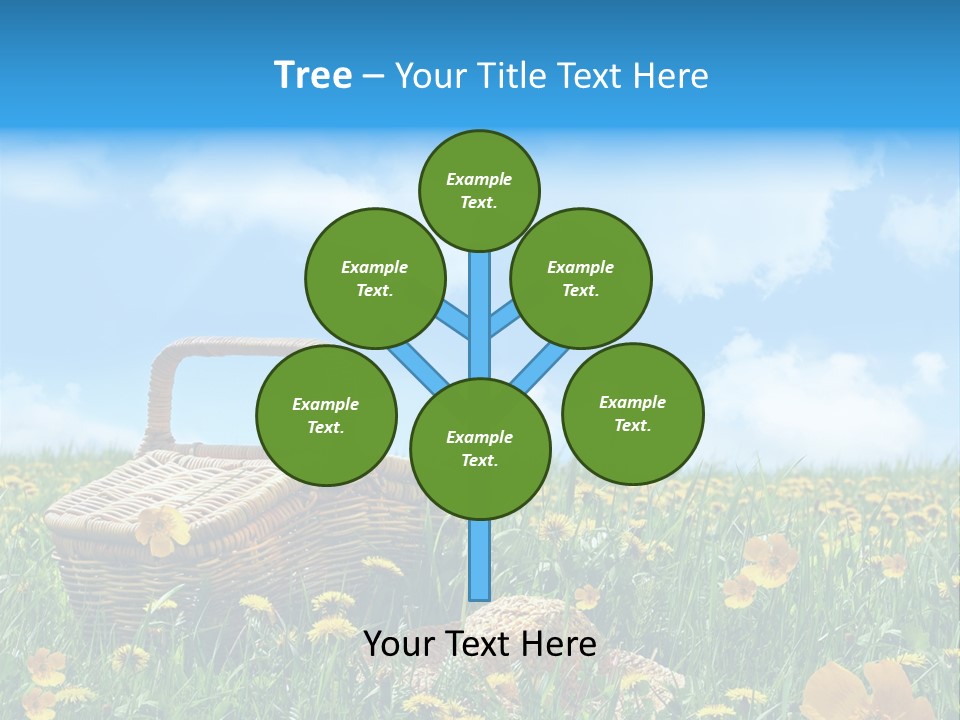 Heavens Green Colorful PowerPoint Template