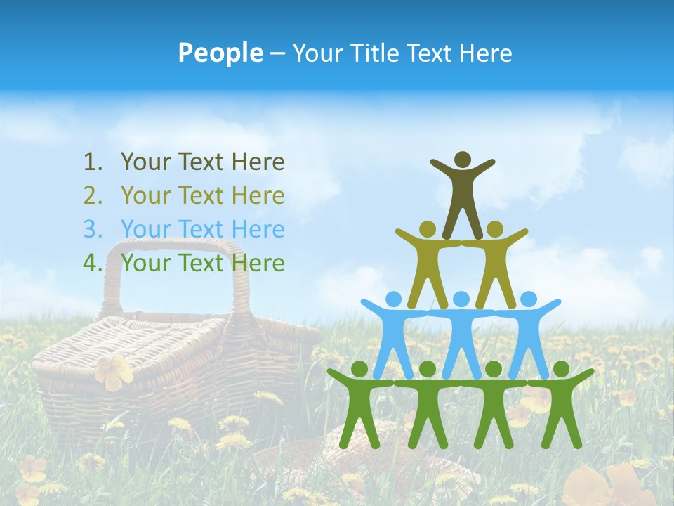 Heavens Green Colorful PowerPoint Template