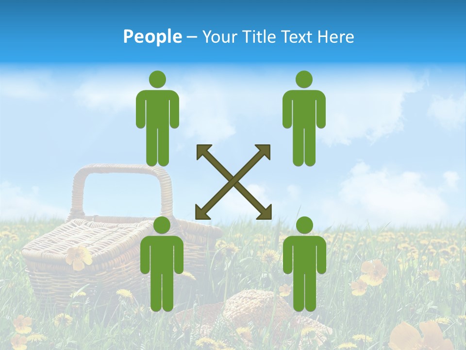 Heavens Green Colorful PowerPoint Template