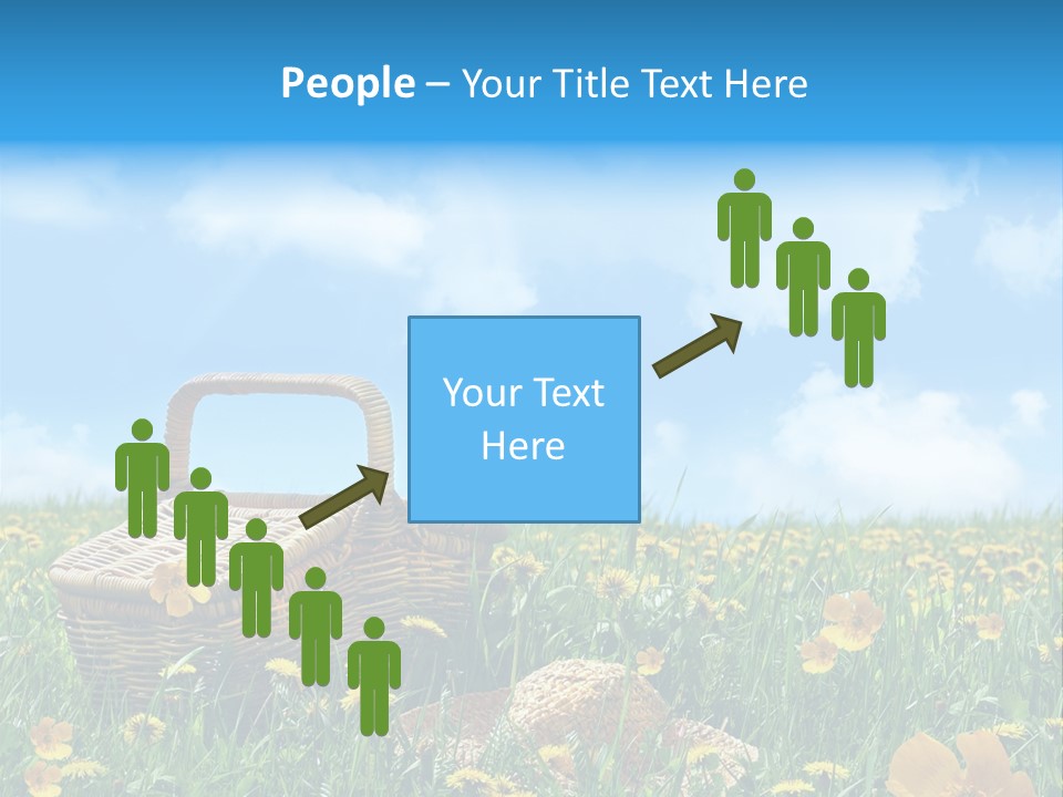 Heavens Green Colorful PowerPoint Template