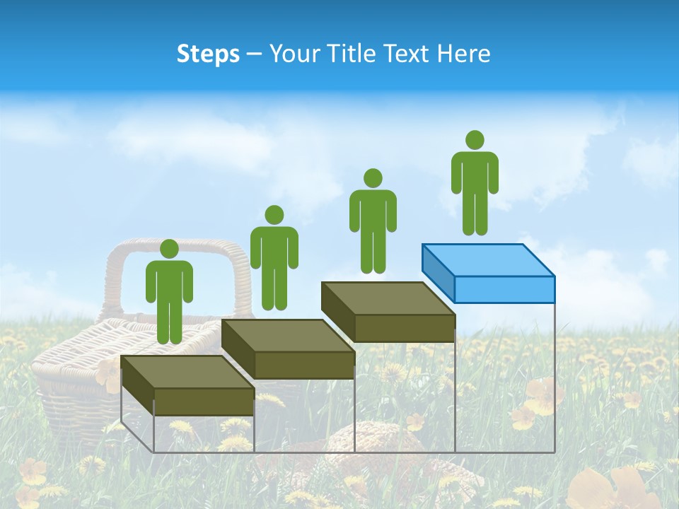 Heavens Green Colorful PowerPoint Template