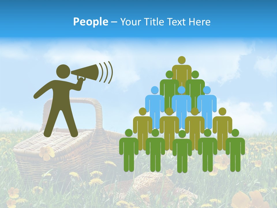 Heavens Green Colorful PowerPoint Template