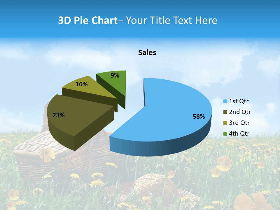 Heavens Green Colorful PowerPoint Template