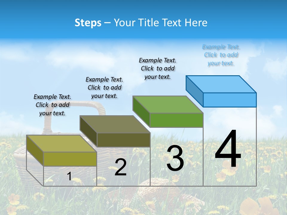 Heavens Green Colorful PowerPoint Template