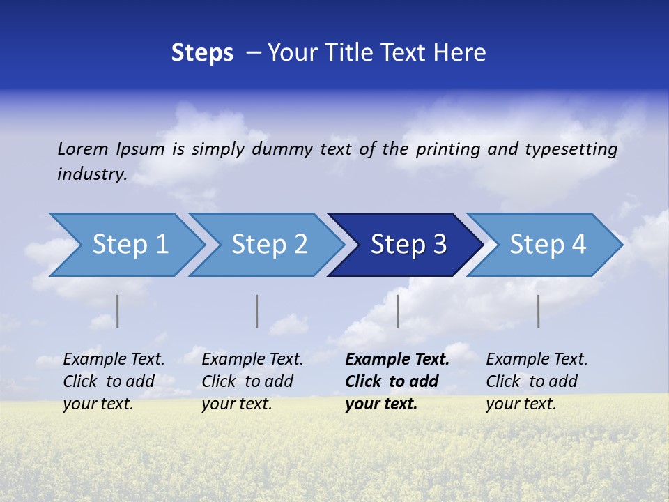 Scene Plant Lush PowerPoint Template