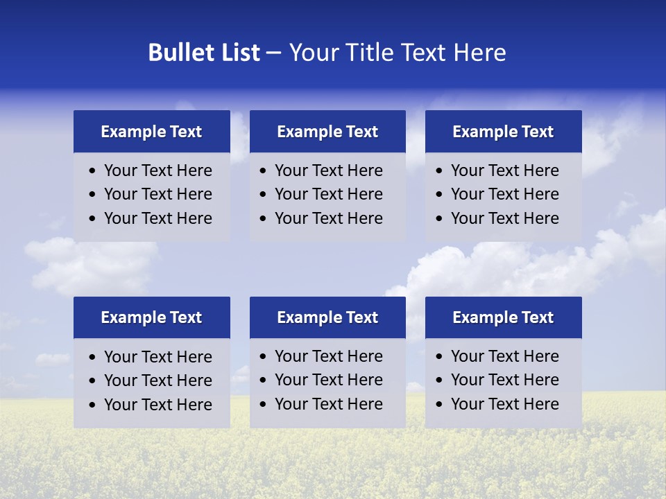 Scene Plant Lush PowerPoint Template