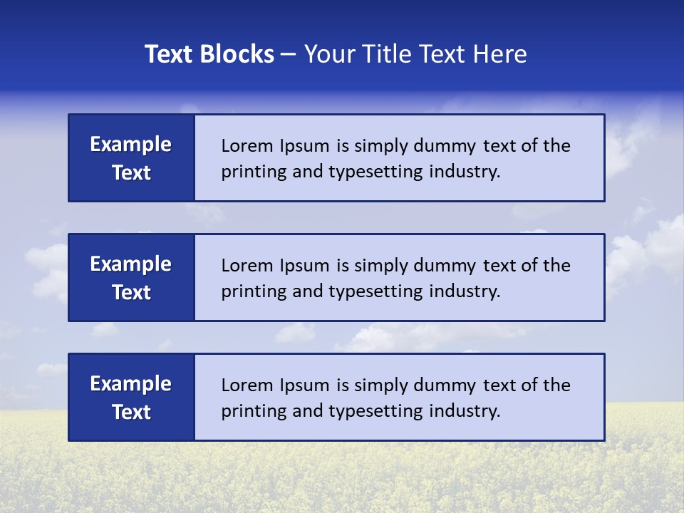 Scene Plant Lush PowerPoint Template