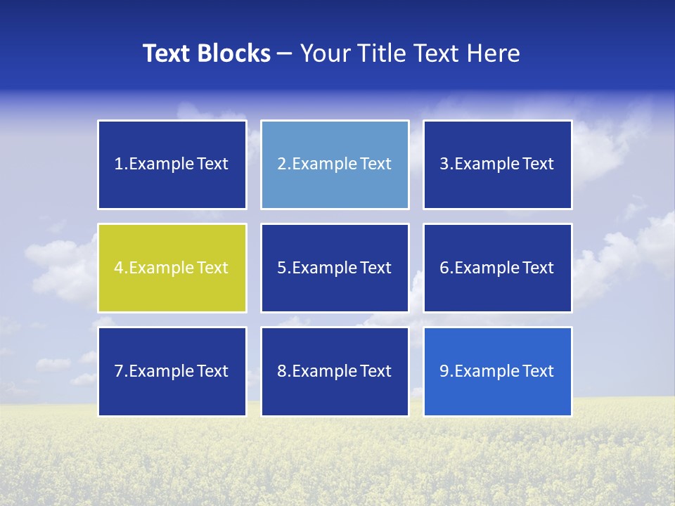 Scene Plant Lush PowerPoint Template