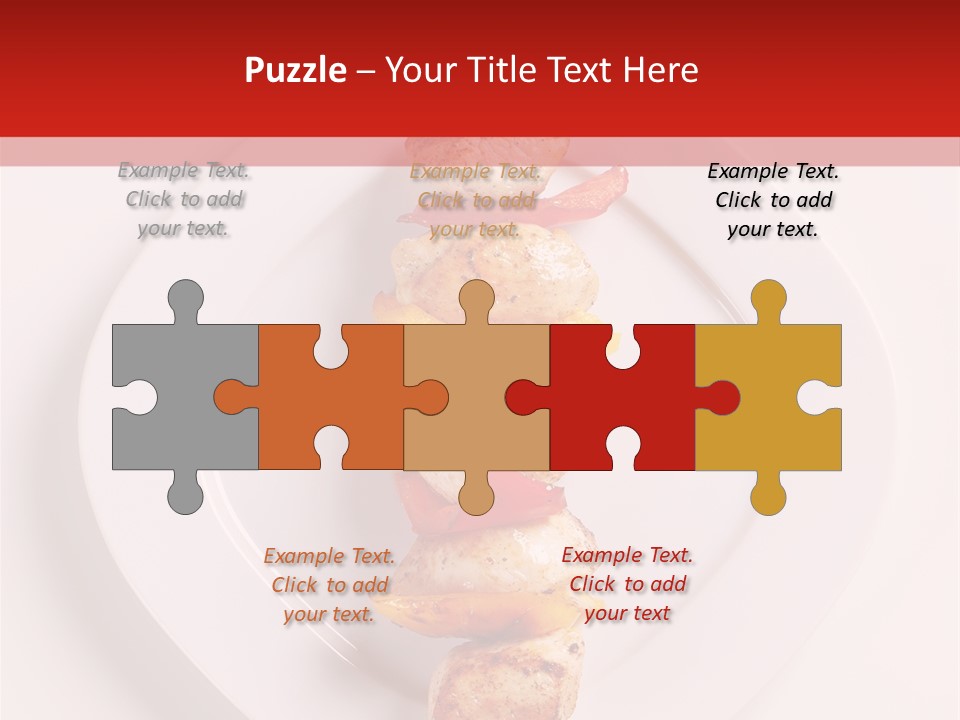 Krajobraz Tajemniczy Promienie PowerPoint Template