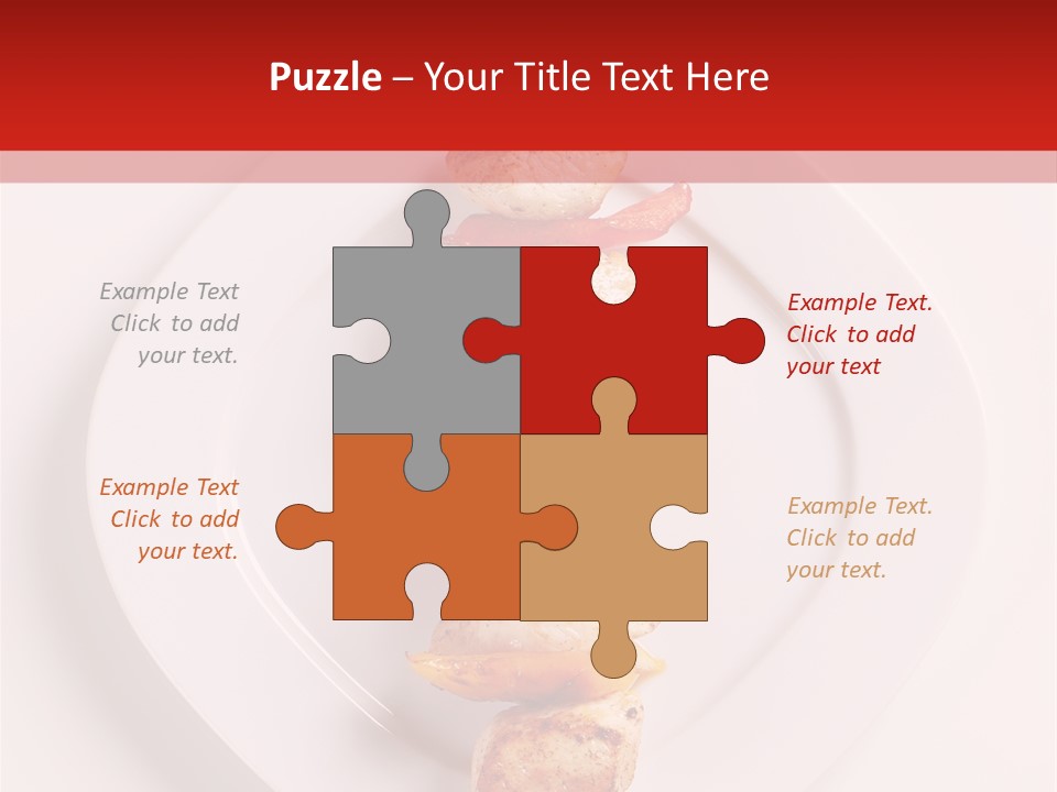 Krajobraz Tajemniczy Promienie PowerPoint Template