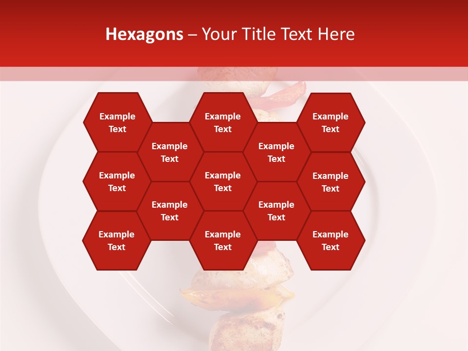 Krajobraz Tajemniczy Promienie PowerPoint Template