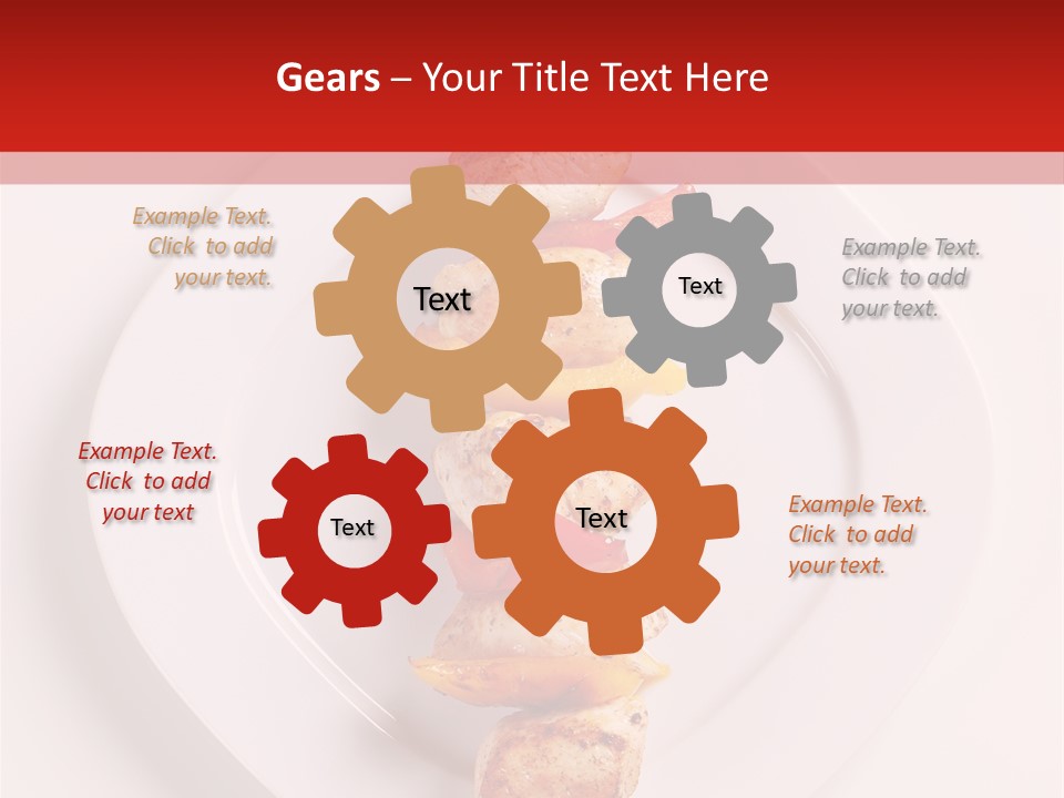 Krajobraz Tajemniczy Promienie PowerPoint Template