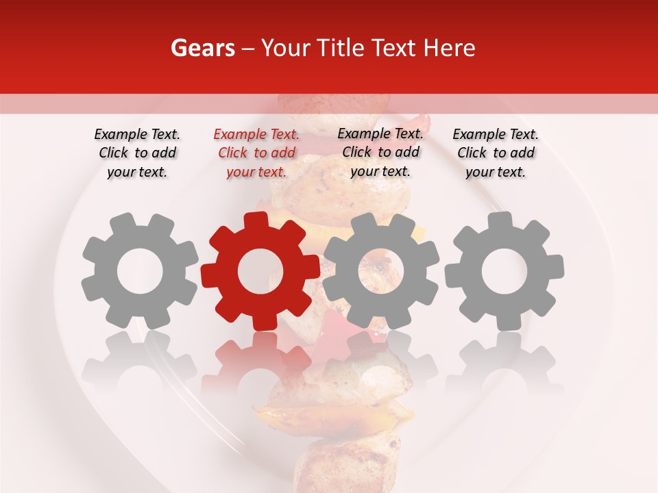 Krajobraz Tajemniczy Promienie PowerPoint Template