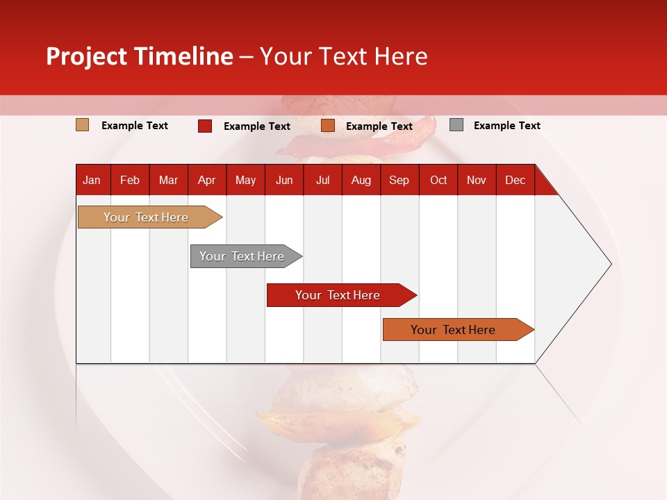 Krajobraz Tajemniczy Promienie PowerPoint Template