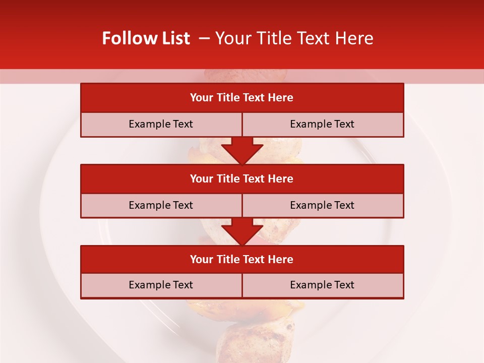 Krajobraz Tajemniczy Promienie PowerPoint Template