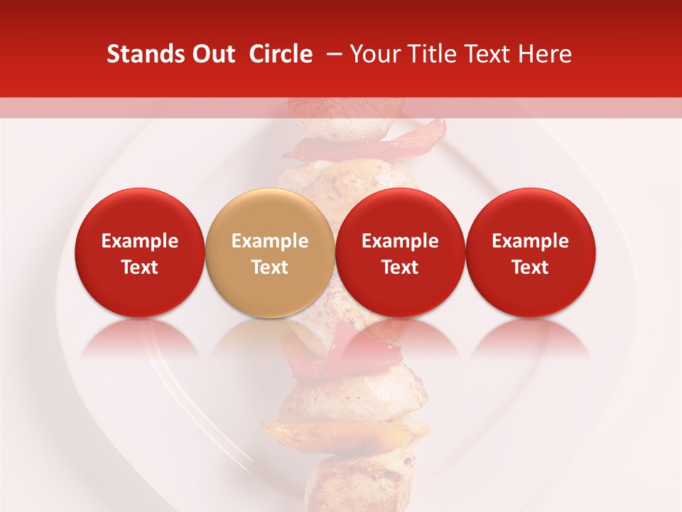 Krajobraz Tajemniczy Promienie PowerPoint Template