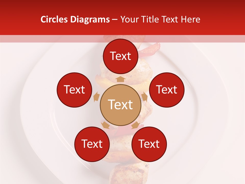 Krajobraz Tajemniczy Promienie PowerPoint Template