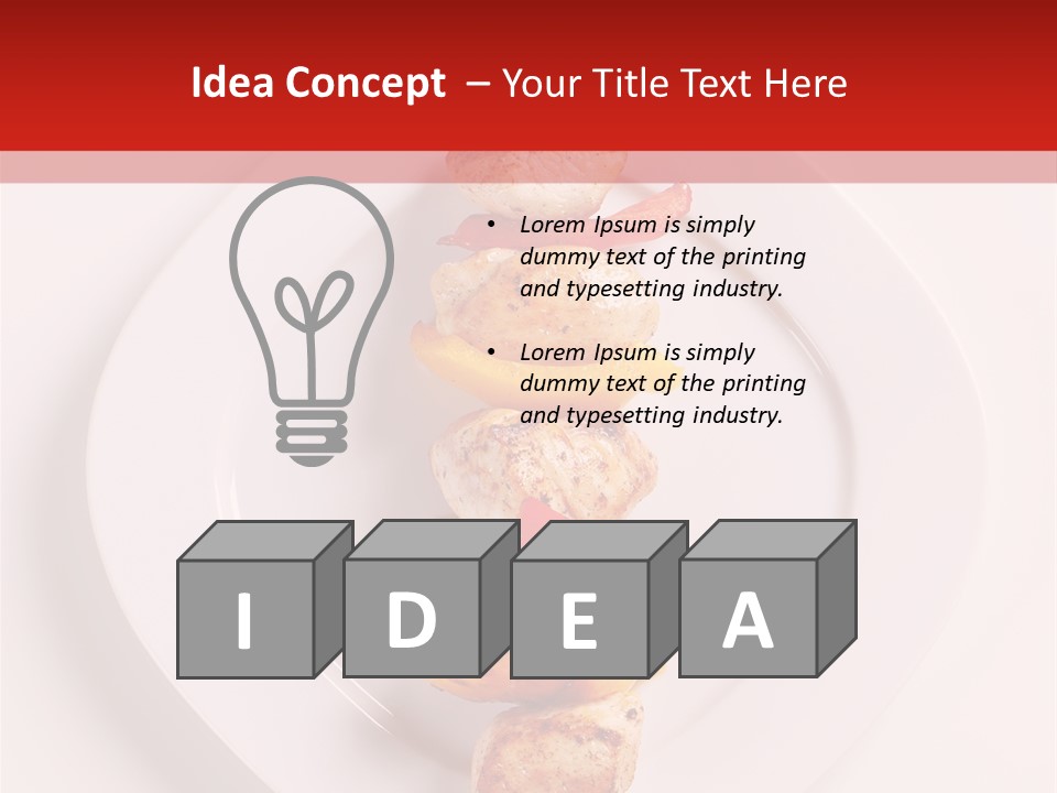 Krajobraz Tajemniczy Promienie PowerPoint Template