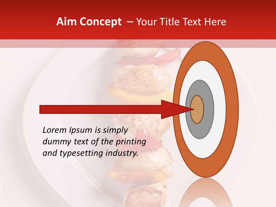 Krajobraz Tajemniczy Promienie PowerPoint Template