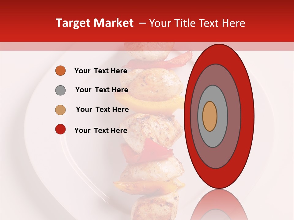 Krajobraz Tajemniczy Promienie PowerPoint Template