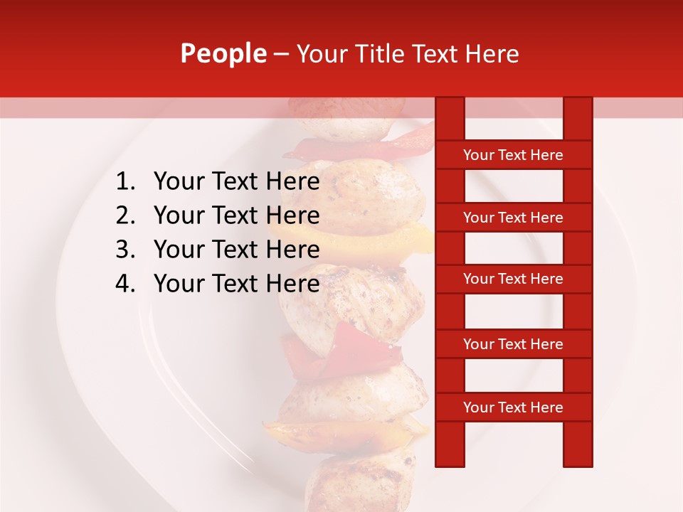 Krajobraz Tajemniczy Promienie PowerPoint Template