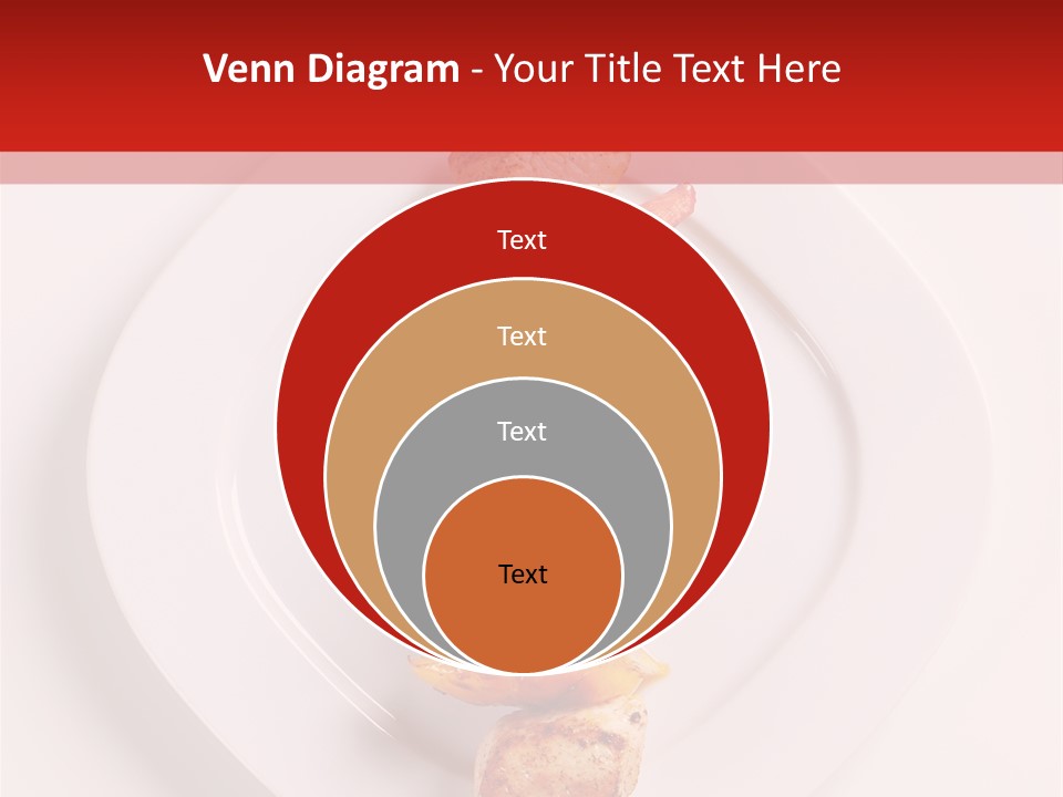 Krajobraz Tajemniczy Promienie PowerPoint Template