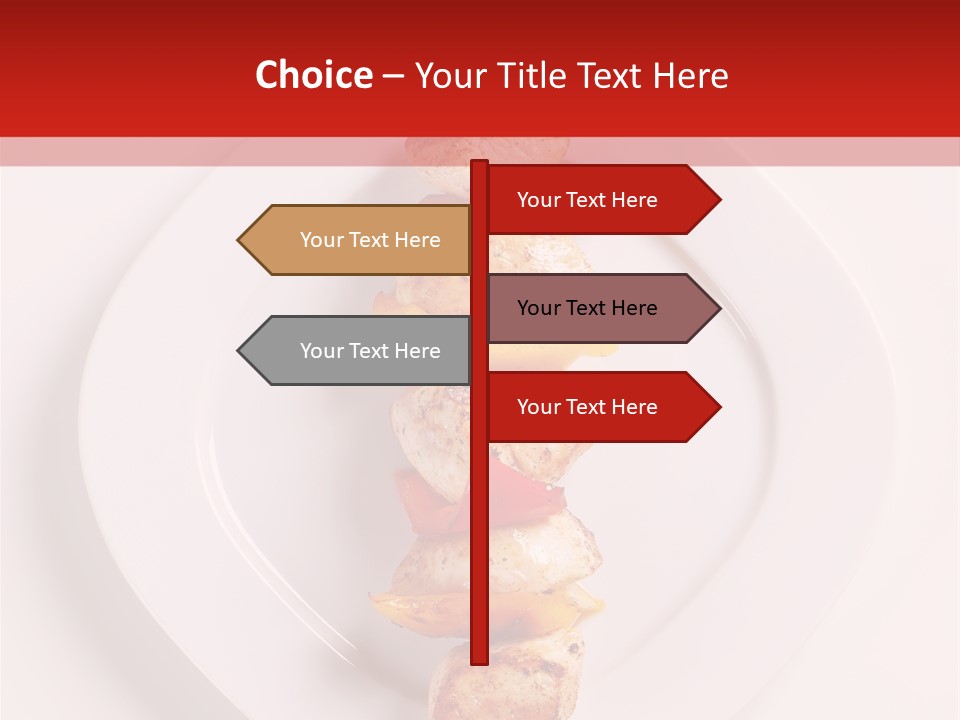Krajobraz Tajemniczy Promienie PowerPoint Template